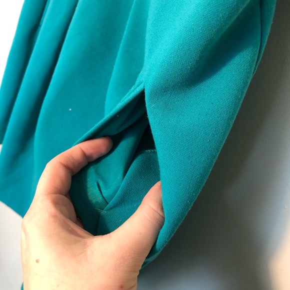 LOFT dress blue green size 6 business & work style - Picture 3 of 7